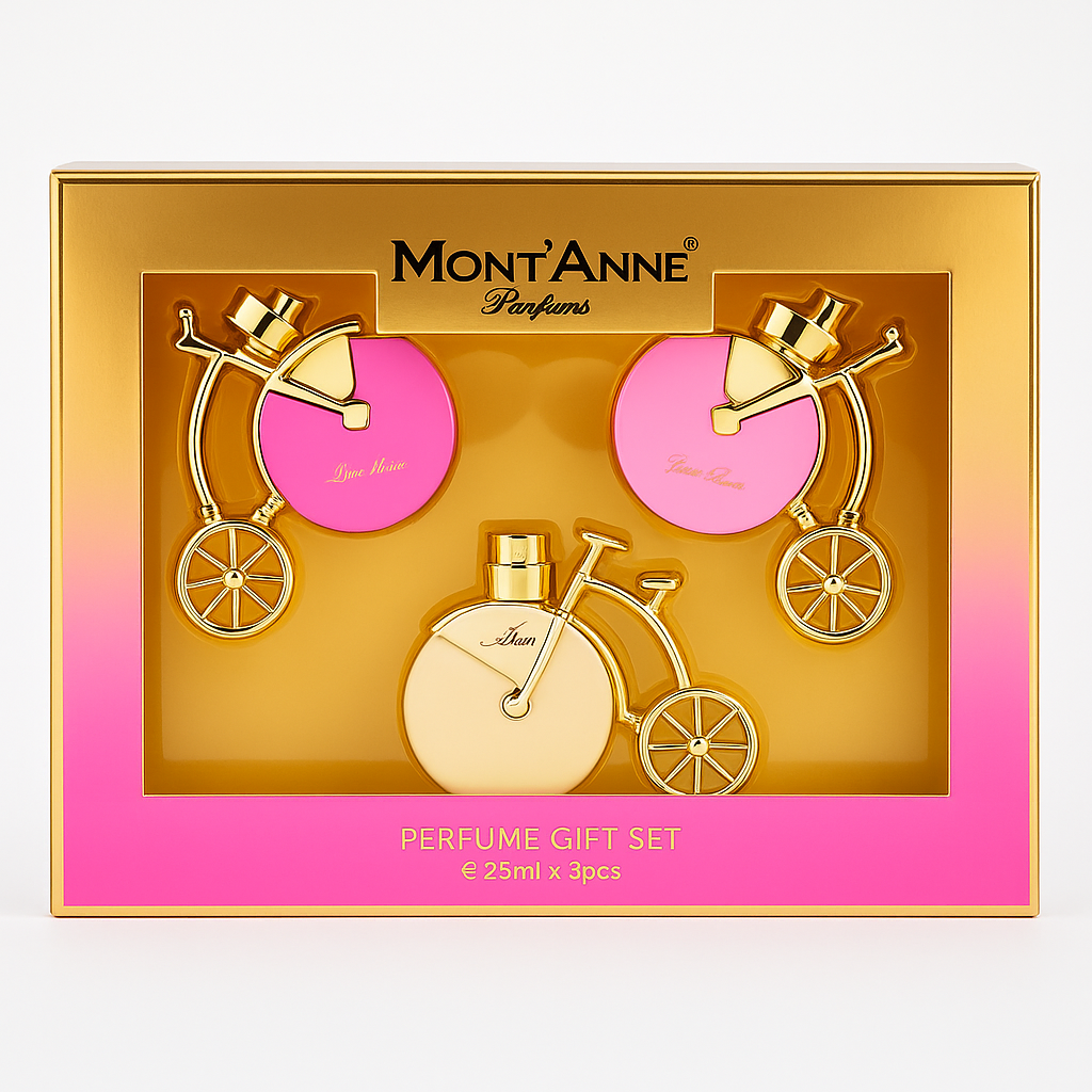 Kit MontAnne Parfums - 3 Fragrâncias Sofisticadas para Mulheres Incríveis ✨