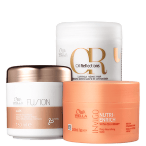 Kit Wella Professionals Cronograma Capilar Fios Perfeitos (3 Produtos)