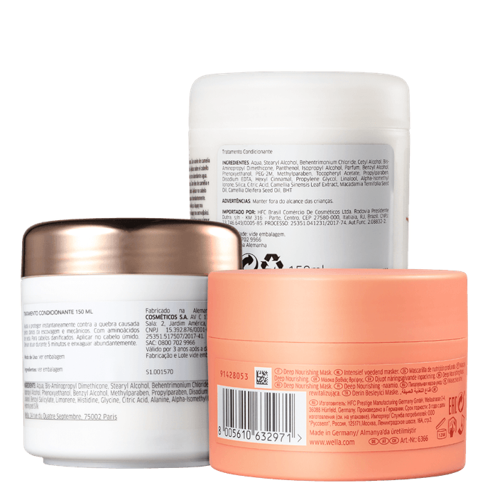 Kit Wella Professionals Cronograma Capilar Fios Perfeitos (3 Produtos)